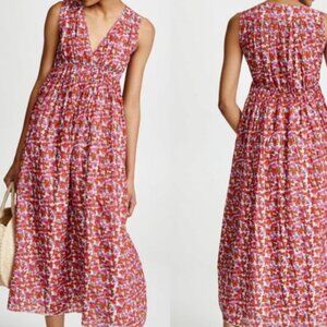 Roller Rabbit Floral Maxi Dress Joana Lune
